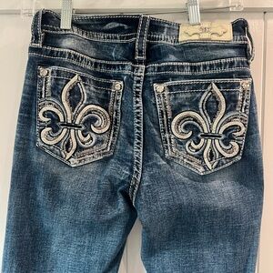 Miss Me Blue Boot Cut Jeans with Embroidery
28 x 34